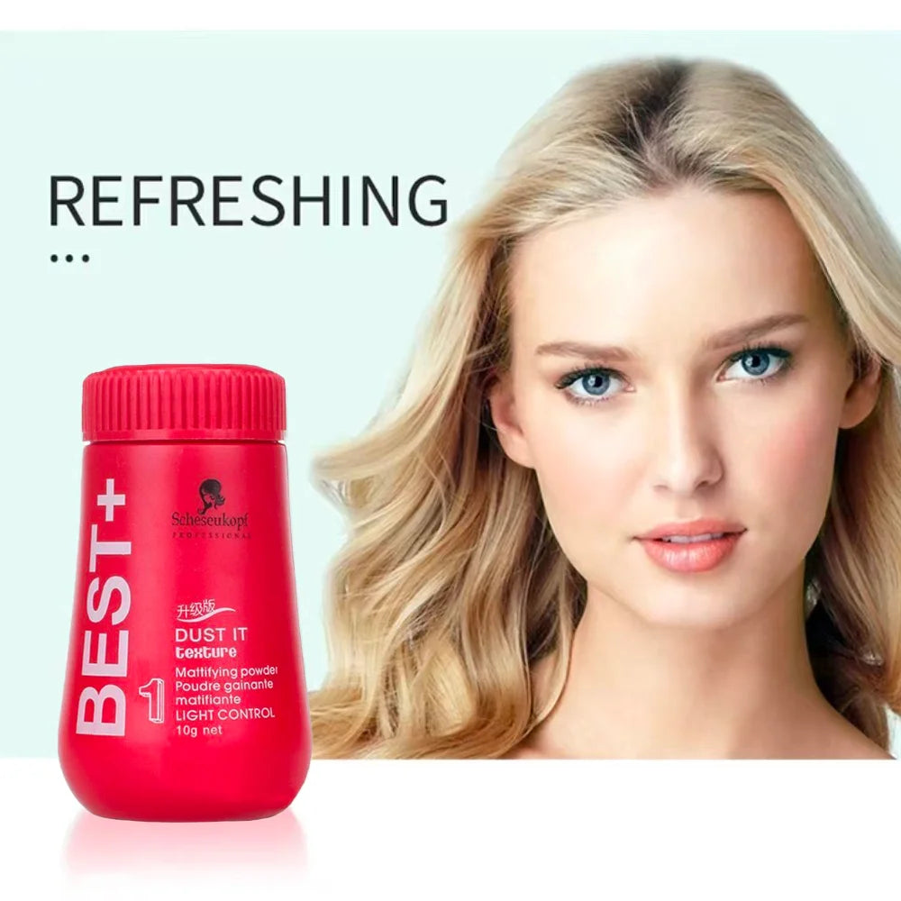 Poudre coiffante volumisante – Tenue longue durée & contrôle du sébum