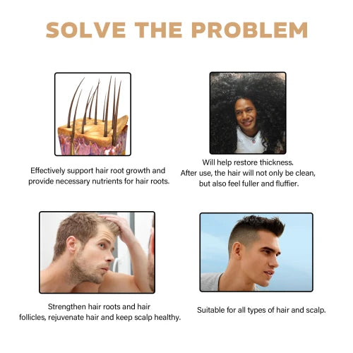 Shampooing anti-chute East Moon – Hydratation, cuir chevelu sain & cheveux forts