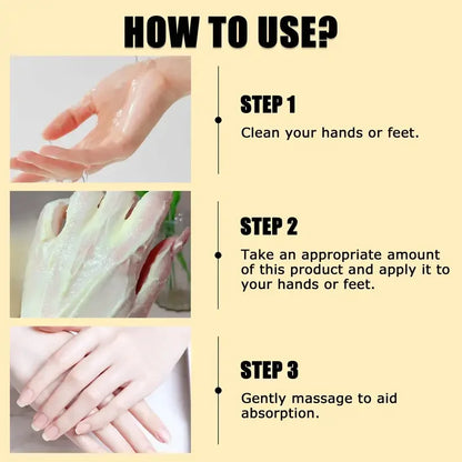 Crème réparatrice pieds et mains au miel & curcuma