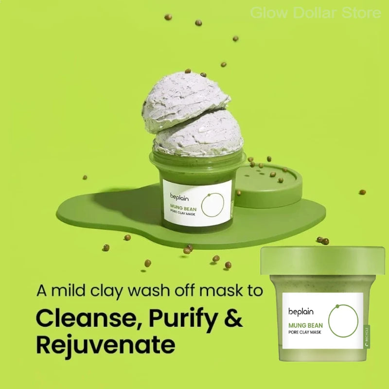 Beplain Mung Bean – Routine coréenne nettoyage des pores & peau nette