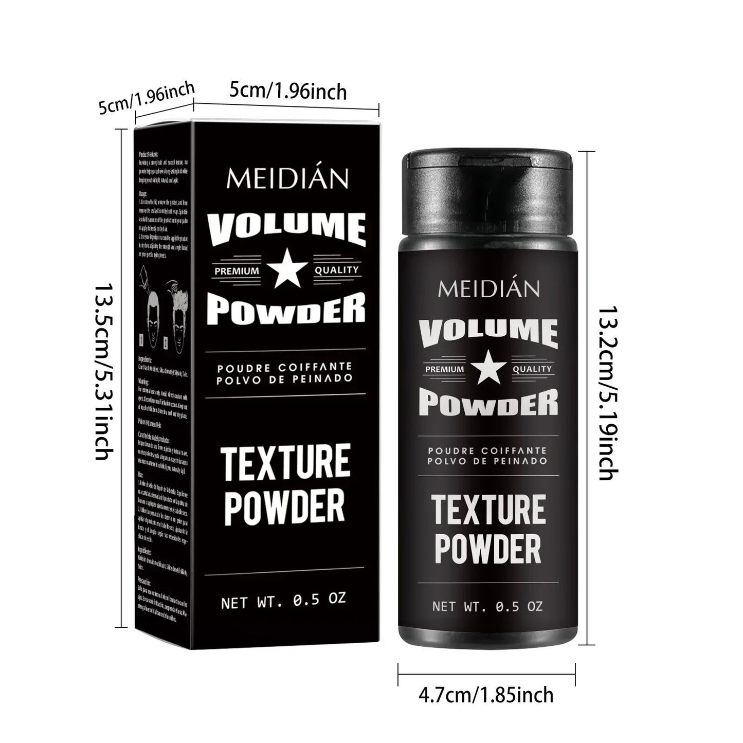 Poudre coiffante volumisante – Tenue longue durée & contrôle du sébum