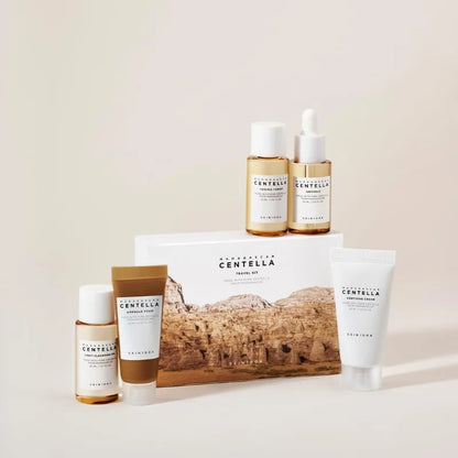 SKIN1004 Madagascar Centella – Kit skincare apaisant format voyage (5 soins)