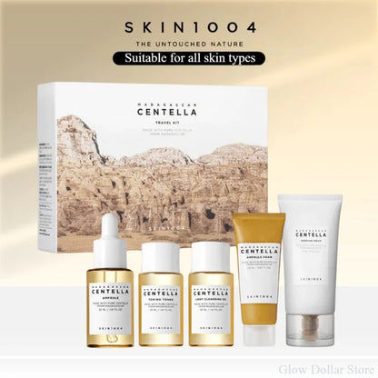 SKIN1004 Madagascar Centella – Kit skincare apaisant format voyage (5 soins)