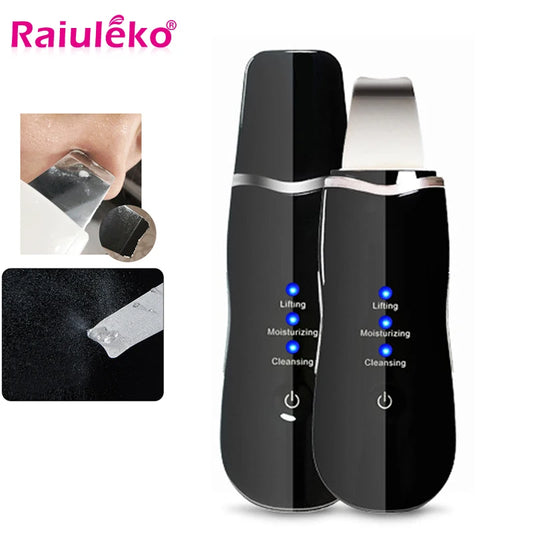 Appareil nettoyage visage ultrasonique – Peau nette & pores purifiés