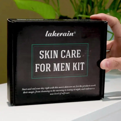 Kit soin visage homme – Nettoyage profond, contrôle du sébum & hydratation