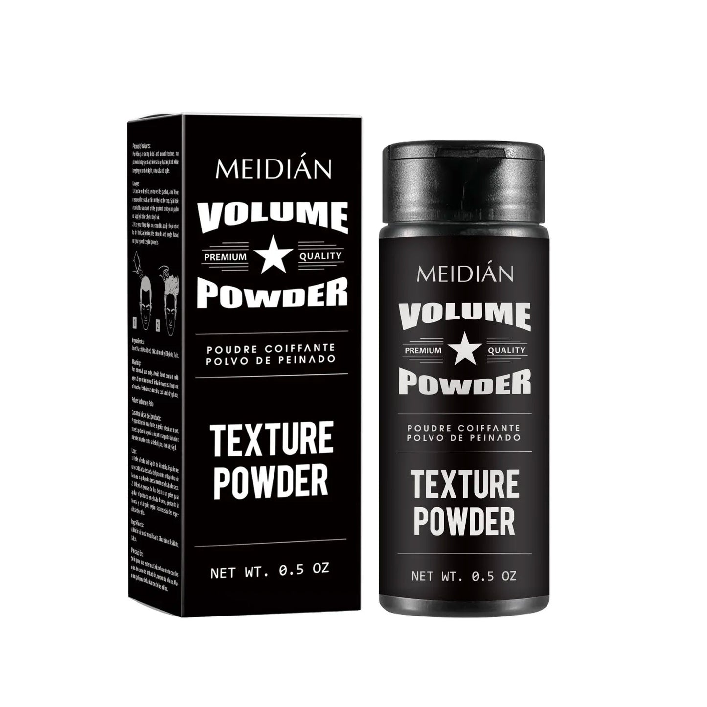 Poudre coiffante volumisante – Tenue longue durée & contrôle du sébum
