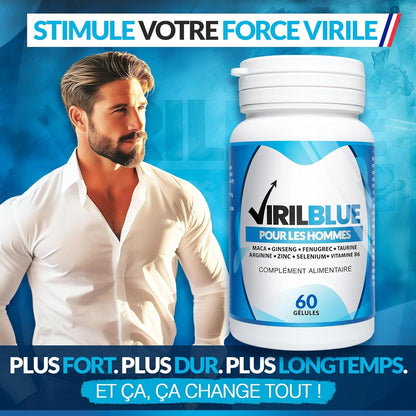 VIRILBLUE® stimule la force virile
